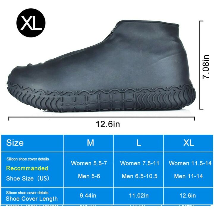 Shiwely Waterproof Shoe Covers for Men & Women