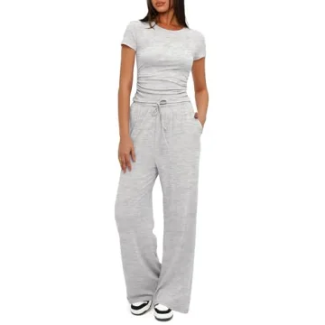 Darong Women's 2 Piece Trendy Outfits: Cozy, Chic Lounge Set for All Occasions