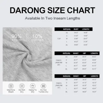 Darong Women's 2 Piece Trendy Outfit for Comfort & Style