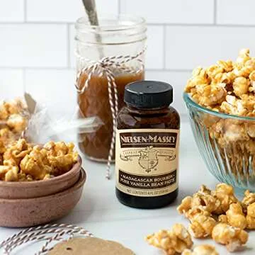 Nielsen-Massey Madagascar Bourbon Pure Vanilla Bean Paste for Baking and Cooking, 4 Ounce Bottle (2 Pack)