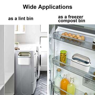 LALASTAR Desktop Trash Can - Perfect Mini Size for Any Space