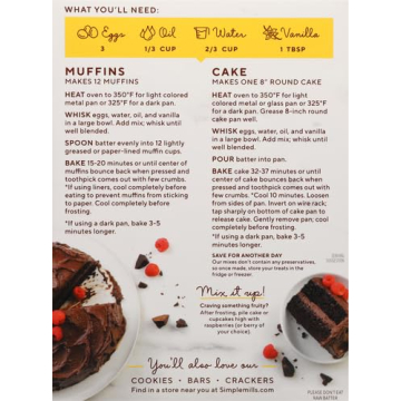 Simple Mills Almond Flour Chocolate Baking Mix 11.2 Ounce