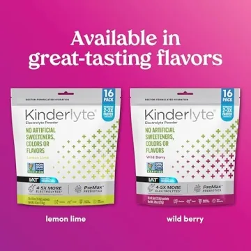 Kinderlyte Electrolyte Powder for Fast Hydration 16 Count