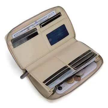 Wrangler Women's Vegan Leather Wallet - Stylish & Spacious