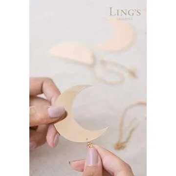 Stylish Moon Phase Wall Hanging Garland for Modern Decor