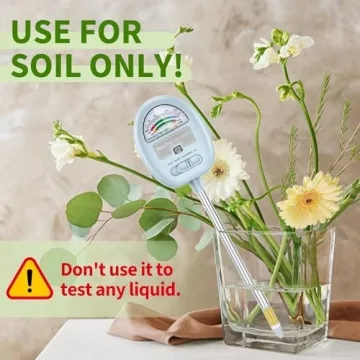 4-in-1 Soil Moisture Meter for Garden and Plants