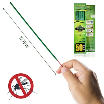 Mosquito Repellent Incense Sticks Natural Ingredients 50 Pack