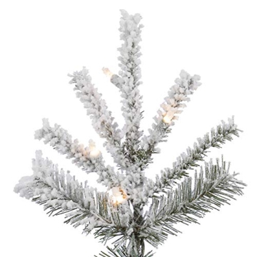 Vickerman Flocked Sierra Fir 8.5' Christmas Tree