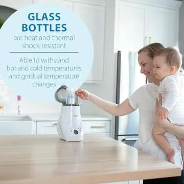 Dr. Brown's Anti-Colic Glass Baby Bottle 4 oz 2 Pack