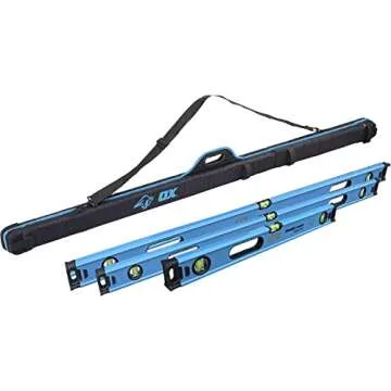 OX Tools T505903 Trade Level Bundle - Pro Level Bag with Durable Aluminum Levels