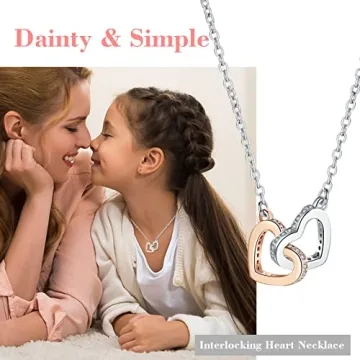 Aunt Niece Birthday Necklace with Message Card