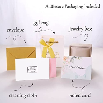 Aunt Niece Birthday Necklace with Message Card