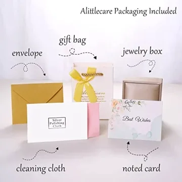 Aunt Niece Birthday Necklace with Message Card