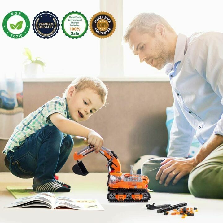 VATOS STEM Building Sets for Kids - 513 PCS
