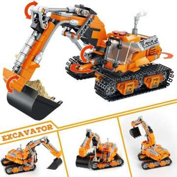 VATOS STEM Building Sets for Kids - 513 PCS