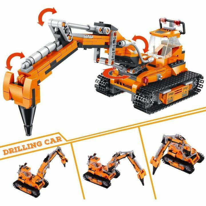 VATOS STEM Building Sets for Kids - 513 PCS