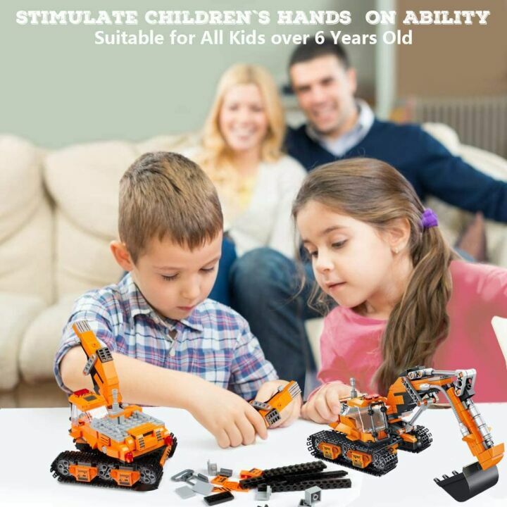 VATOS STEM Building Sets for Kids - 513 PCS