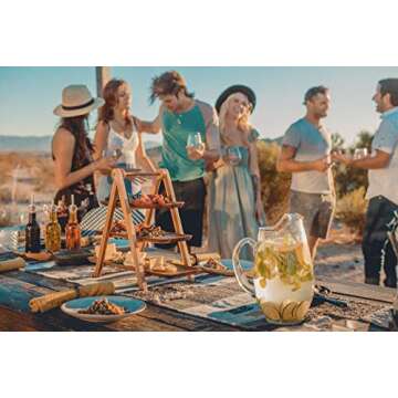 Los Angeles Rams 3-Tiered Serving Ladder for Game Day