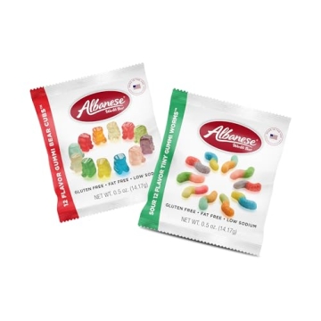 Albanese Sweet & Sour Monster Halloween Candy Combo