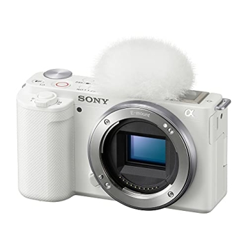 Sony ZV-E10 APS-C Mirrorless Vlog Camera - White