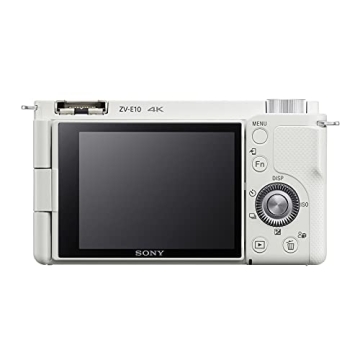 Sony ZV-E10 APS-C Mirrorless Vlog Camera - White