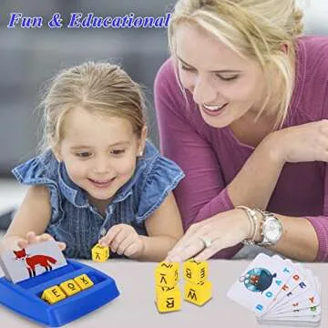 Learning Toys for 3 4 5 6 Year Old Boy Gifts,Educational Sight Words Flash Cards Kindergarten, Spelling Learning Games for Kids Ages 5-7,Matching Letter Math Memory Games