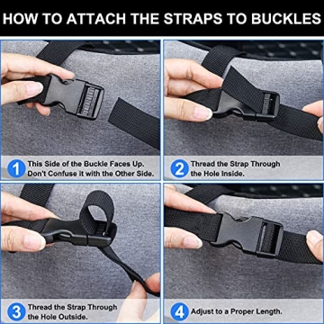 Yecaye Car Organizer, Trunk Large Capacity Organizer Storage, Sturdy Space Saver Hanging Accessories Interior, Fit Most Truck Free Up Floor Area, Black