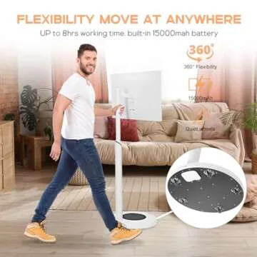 XUNDEFINED 32" Smart Portable TV, Touchscreen & Android OS