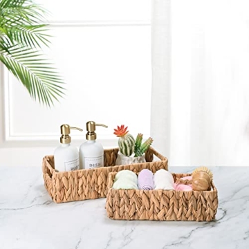 Donmills Premium Woven Storage Baskets for Stylish Organization