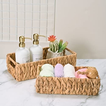 Donmills Premium Woven Storage Baskets for Stylish Organization