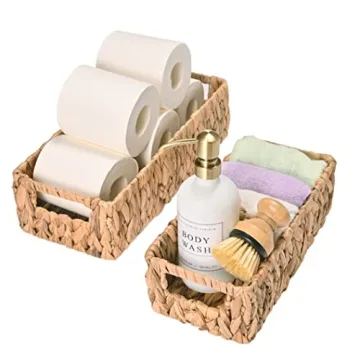 Donmills Premium Woven Storage Baskets for Stylish Organization