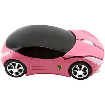 Cute Car Shape Wireless Mouse - Fun & Functional!