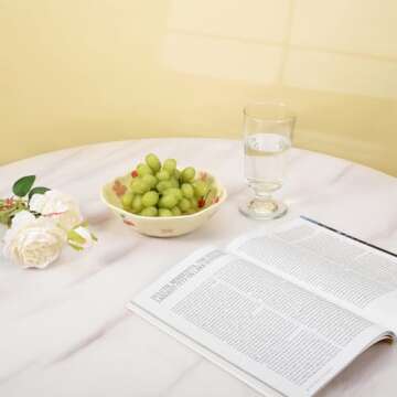 Koythin Salad Bowls, Cute Cherry Flower Ceramic Bowls, Cream Yellow Serving Bowl for Pasta, Cereal, Fruit, Soup, Rice, Dishwasher and Microwave Safe (Cherry Set of 1)