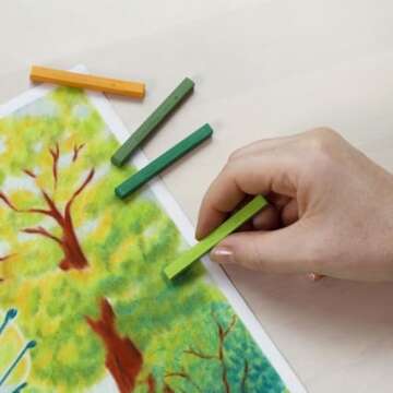 Conté à Paris Conte Crayon 12 Assorted Landscape Set for Artists