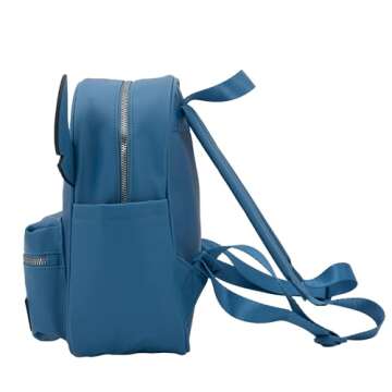 Disney Stitch Mini PU Backpack Purse with Straps