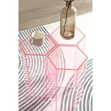 Artmaze Acrylic Display Stand,End Table,Showcase (16 inch)…