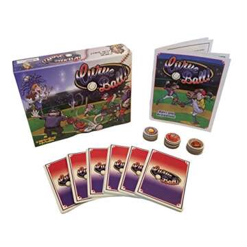 Exploding Eyeballs Curve Ball Baseball Card Game | for Baseball Fans, Families & Kids