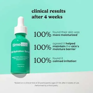 Timeless Skin Care Vitamin B5 Serum - Hydrating Face Serum with Hyaluronic Acid - Oil-Free - for Oily Skin - Fragrance-Free - 1 oz