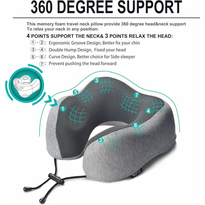 Best Travel Neck Pillow for Comfort on Airplanes