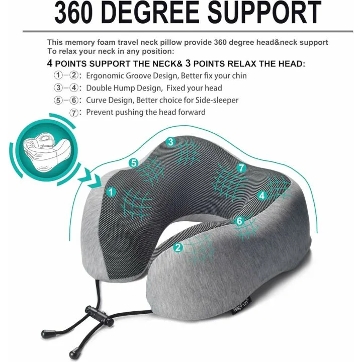 Best Travel Neck Pillow for Comfort on Airplanes