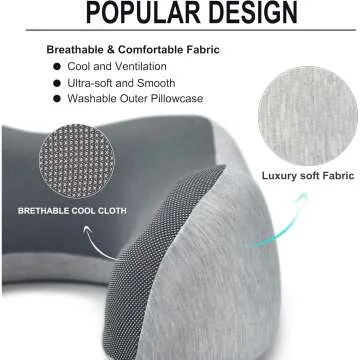 Best Travel Neck Pillow for Comfort on Airplanes