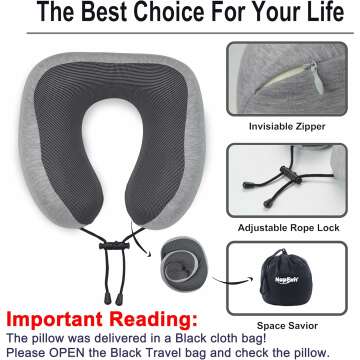 Best Travel Neck Pillow for Comfort on Airplanes