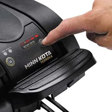 Minn Kota 1358814 Terrova Freshwater Electric-Steer Bow-Mount Trolling Motor with i-Pilot GPS, 80 lbs Thrust, 60-Inch Shaft