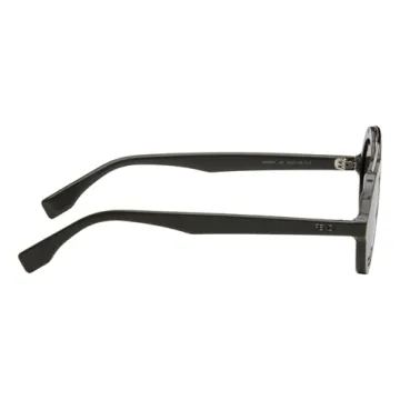 FENDI Gray & Silver Men's Sunglasses With UV Protection