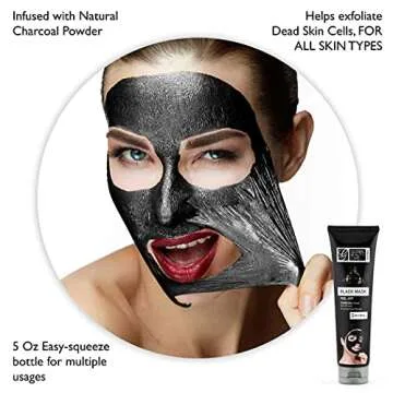 Black Mask: Charcoal Infused Peel-Off Mask