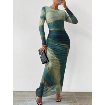 Flatter Your Figure with MARZXIN Long Sleeve Bodycon Dress