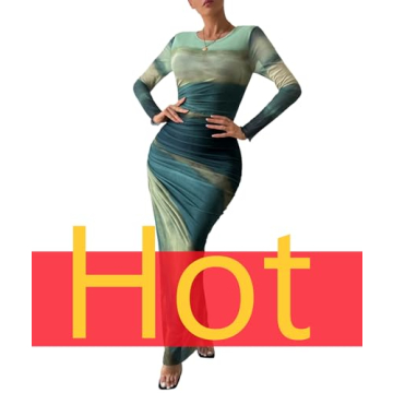 Flatter Your Figure with MARZXIN Long Sleeve Bodycon Dress