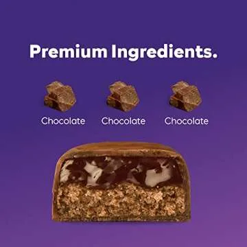NICKS Triple Chocolate Protein Bars - Keto Friendly, Low Sugar
