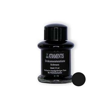 De Atramentis Document Ink-Black 45 ml fountain pen bottled ink