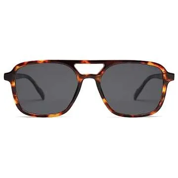 Trendy SOJOS Retro Aviator Sunglasses for All
